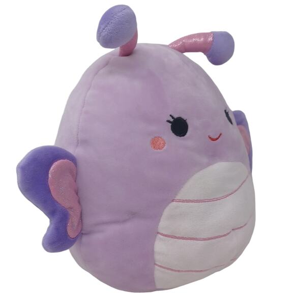 Squishmallows Brenda Butterfly Plush 8" Kellytoy Insect Purple Pink Iridescent - Picture 3 of 7